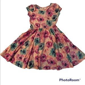 Dot Dot Smile Floral Dress 3/4